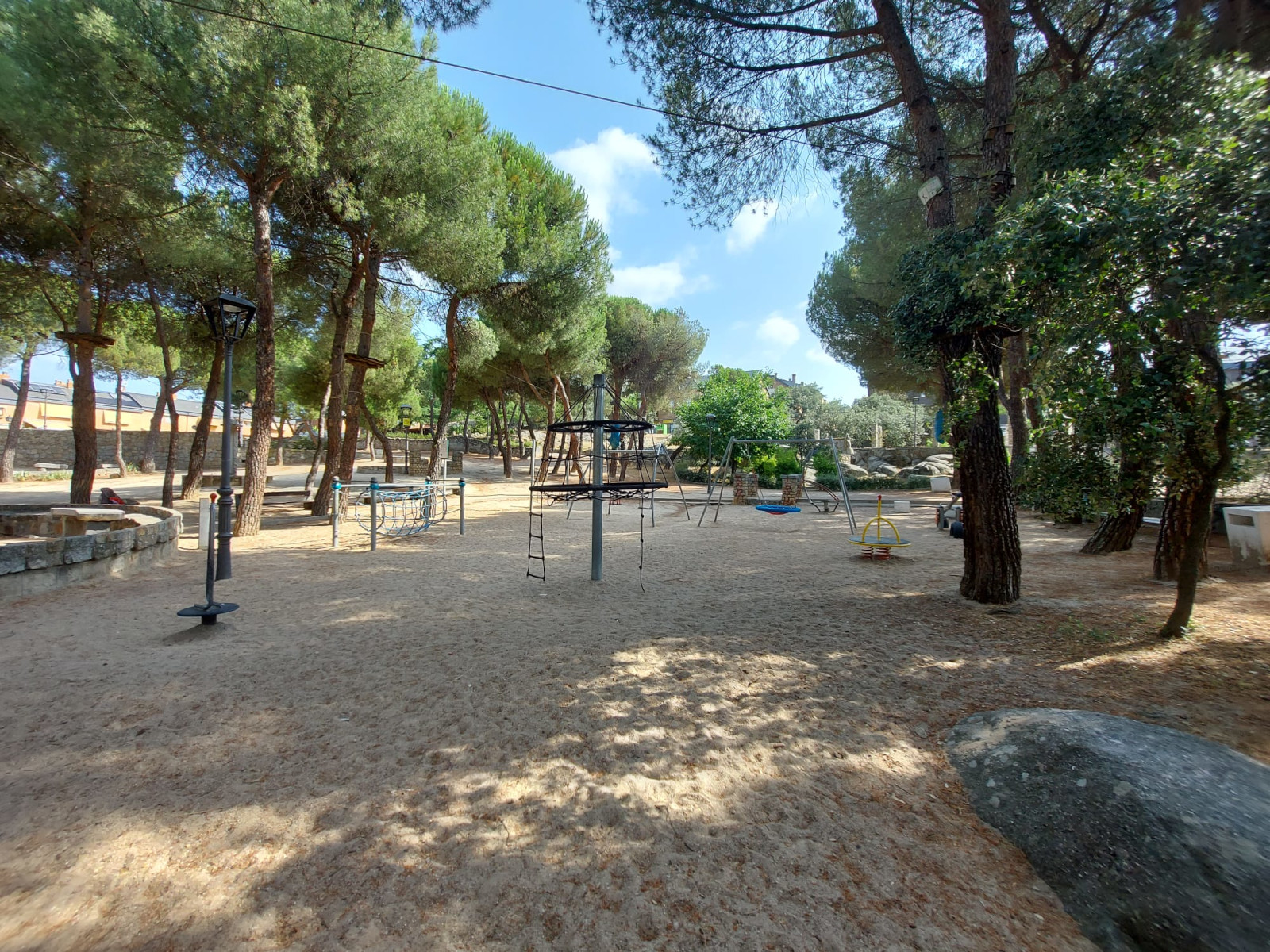 imagen del Parque Julio Herrero, ubicado en Torrelodones